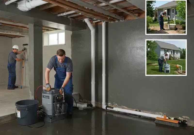 Basement Waterproofing and Flood Prevention process in Arcanum, OH